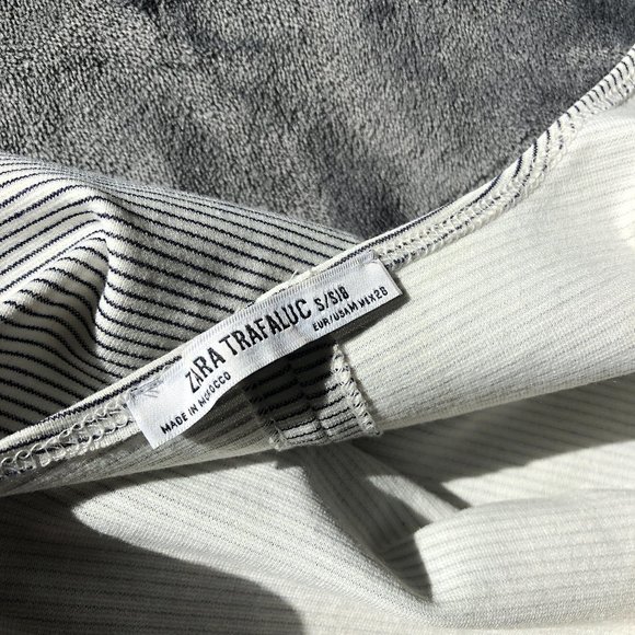 Zara Trafaluc Striped Bodycon Midi Dress - Picture 4 of 6